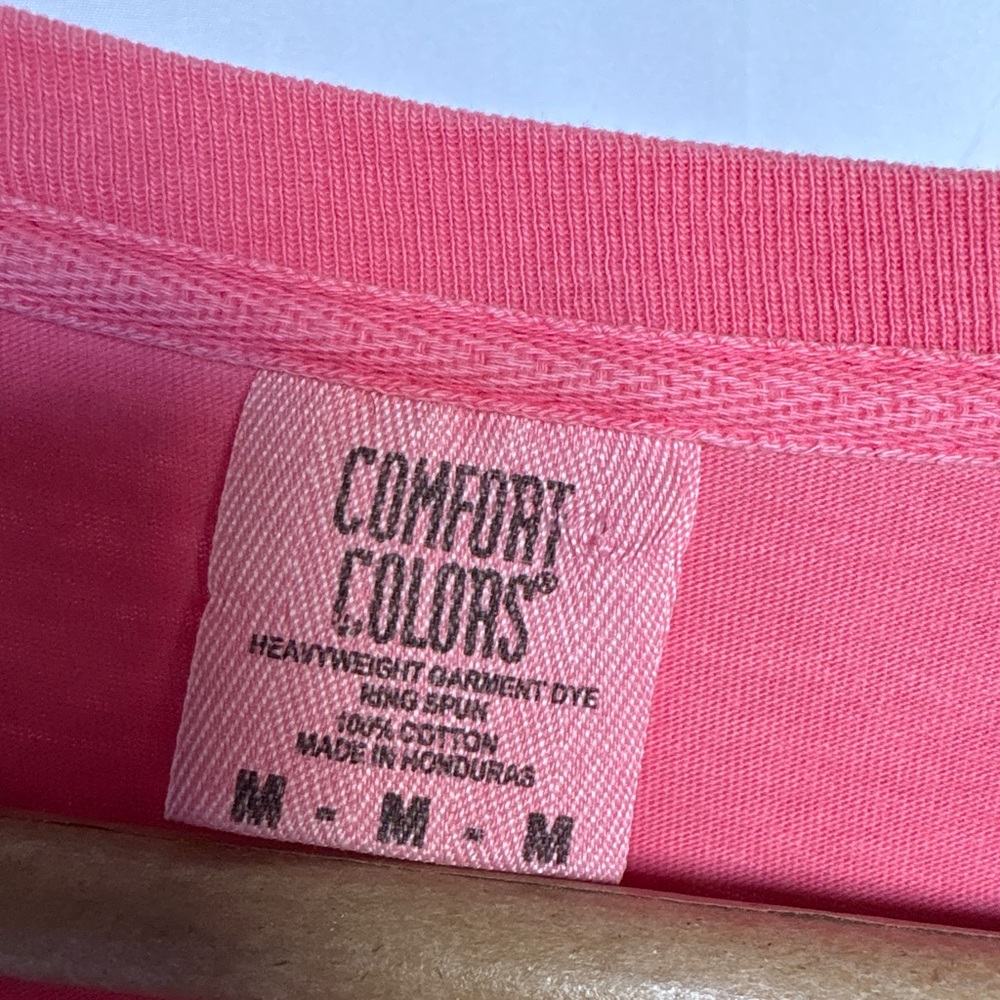 Comfort Colors Kids Long Sleeve Tees in Red and Dark Green - Picture 3 of 4